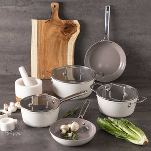 Mortero mármol base madera 14 cm - Ambiente Gourmet México