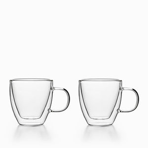 Mug alto doble pared 160ml setx2 - Ambiente Gourmet México
