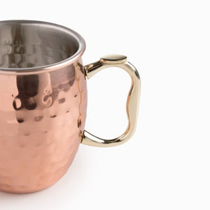 Mug en acero Moscú copper mate - Ambiente Gourmet México