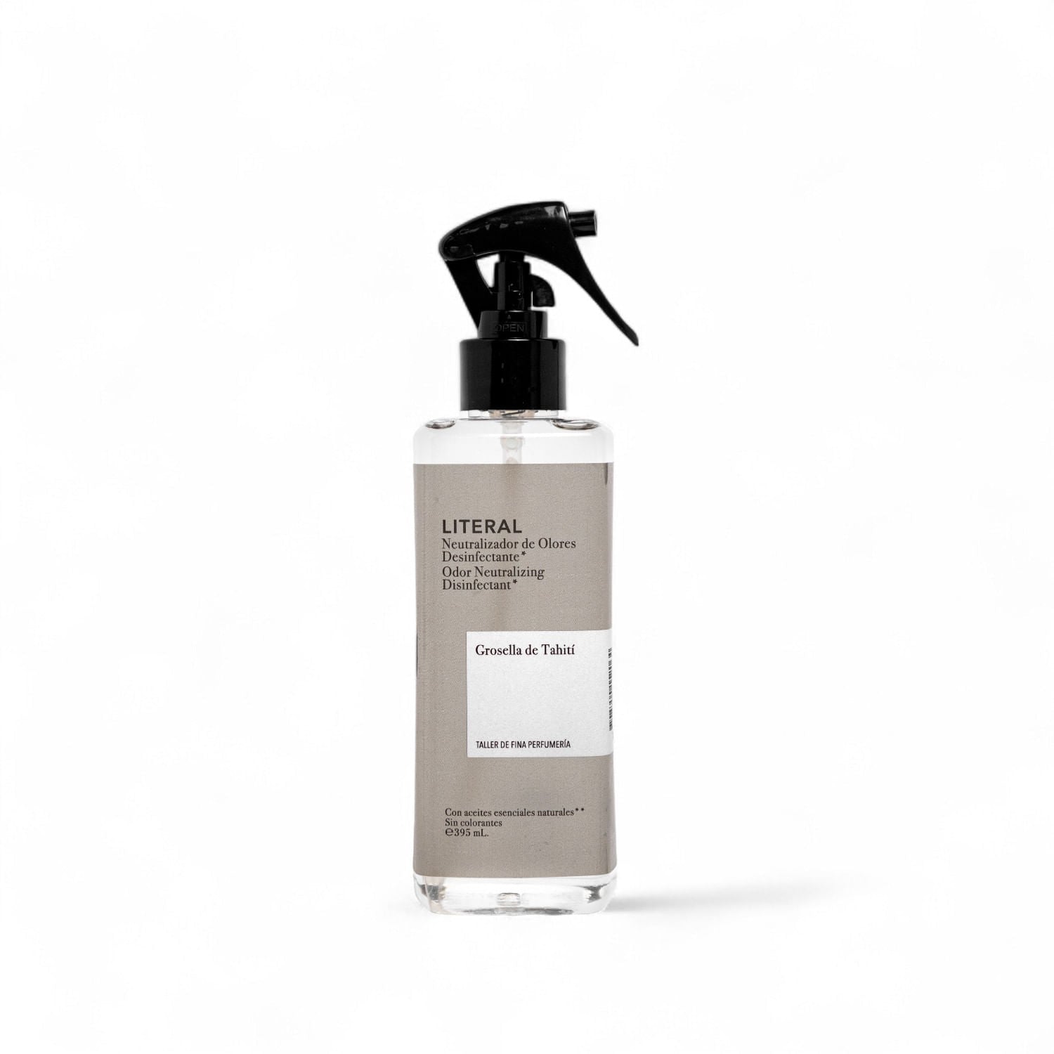 Neutralizador de olores desinfectante grosella de Tahití literal 395ml