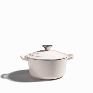 Olla blanca 20cm en hierro fundido - Ambiente Gourmet México