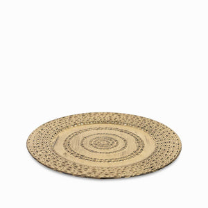 Plato Base Aros Dorado 33Cm