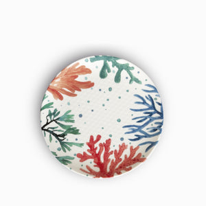 Plato corales 26 cm - Ambiente Gourmet México