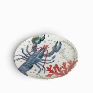 Plato corales langosta 20 cm - Ambiente Gourmet México