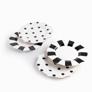 Plato Mediano Contraste 20Cm Setx4 - Ambiente Gourmet México