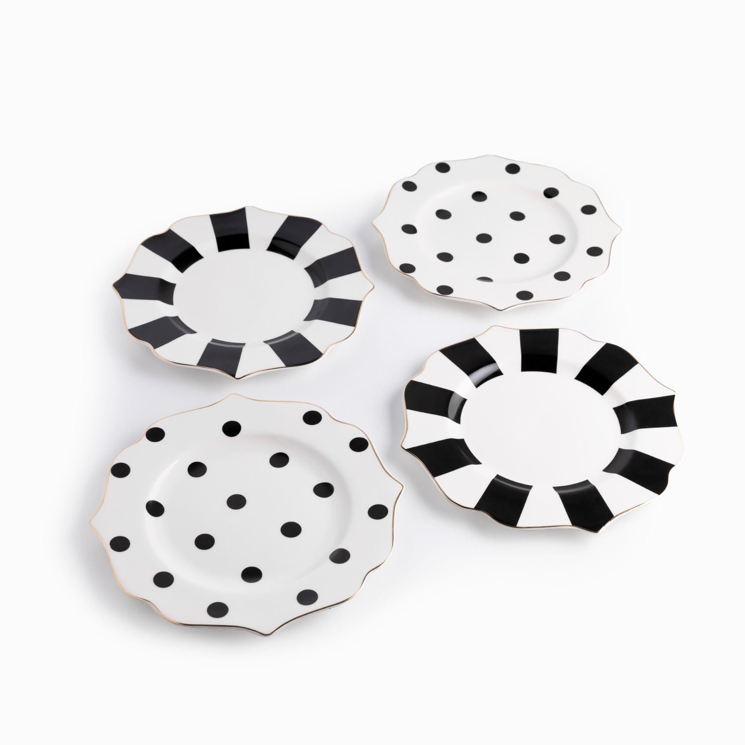 Plato Mediano Contraste 20Cm Setx4 - Ambiente Gourmet México