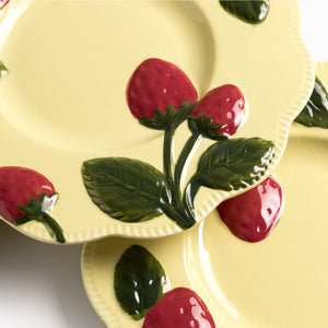Plato mediano fresa 21cm set x4 - Ambiente Gourmet México