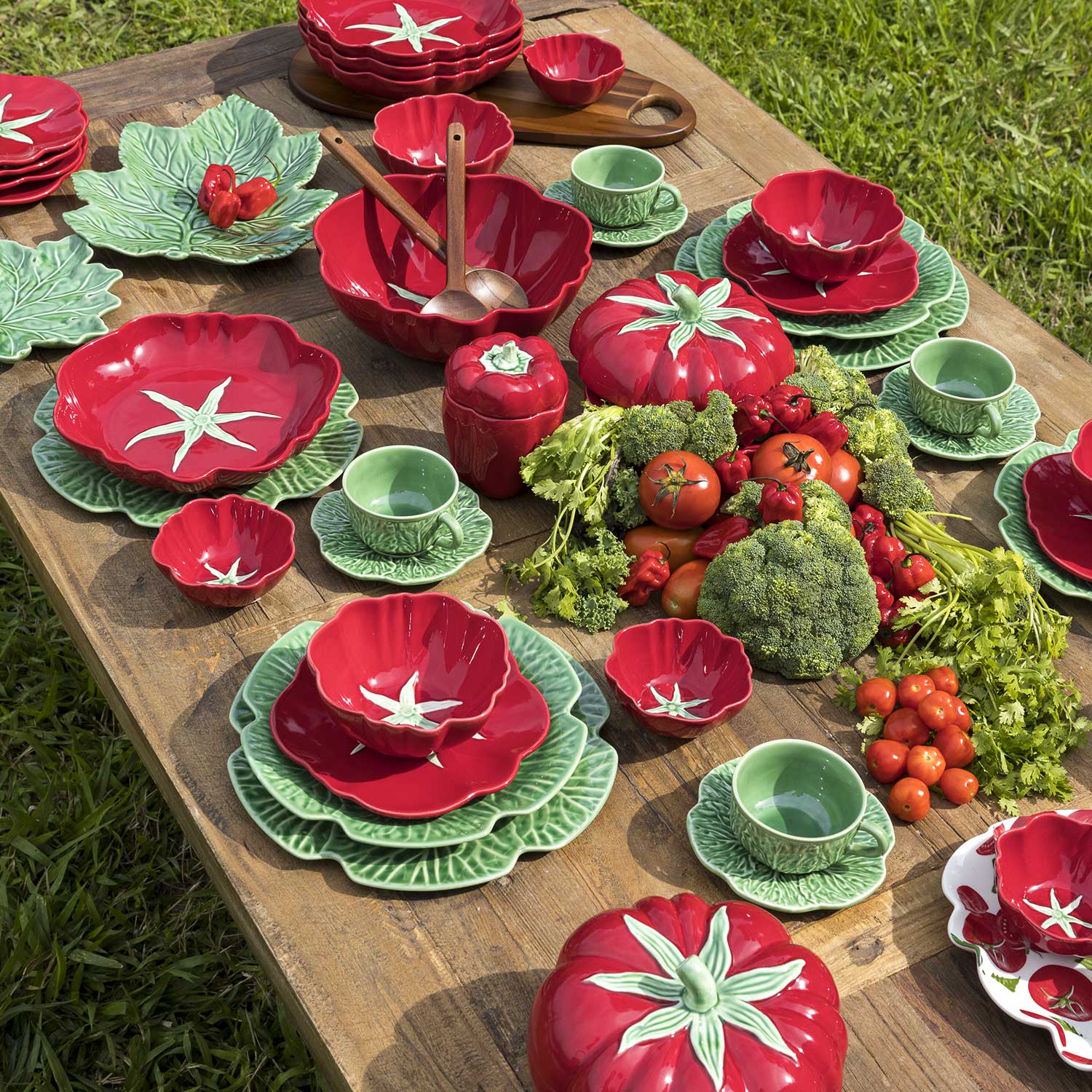 Plato Mediano Huerto Mestizo 21Cm Setx2 - Ambiente Gourmet México