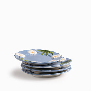 Plato mediano margarita 22cm set x4 - Ambiente Gourmet México
