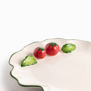 Plato mediano Tomatella 22cm - Ambiente Gourmet México