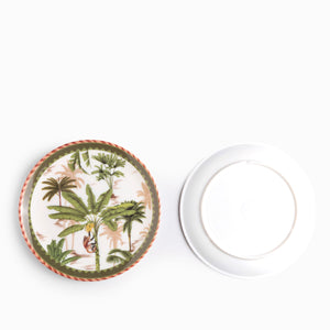 Plato Palmeras Mono 20 Cm Set X2 - Ambiente Gourmet México
