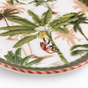 Plato Palmeras Mono 20 Cm Set X2 - Ambiente Gourmet México