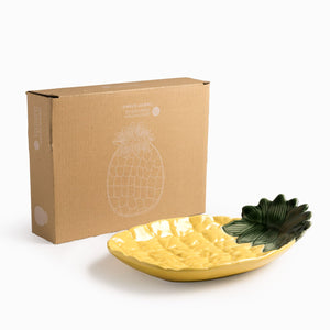 Plato Piña 24x17cm - Ambiente Gourmet México