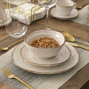 Plato principal arena 26cm setx4 - Ambiente Gourmet México