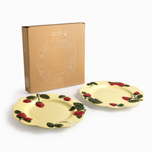 Plato principal Fresa 27cm set x2 - Ambiente Gourmet México