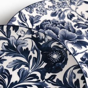 Plato principal jardín índigo 27cm set x4 - Ambiente Gourmet México