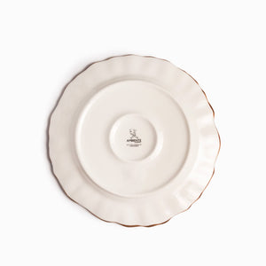 Plato principal líneas café 27cm - Ambiente Gourmet México