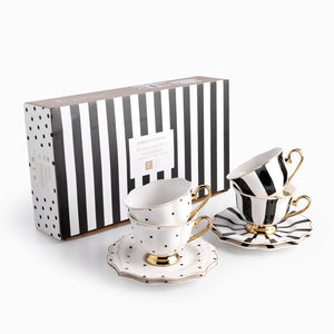 Pocillo Y Plato Contraste Setx4 - Ambiente Gourmet México