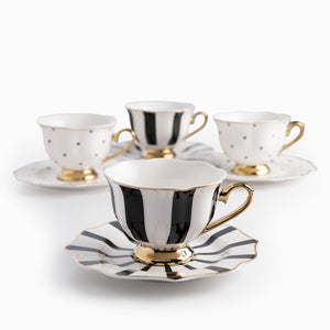 Pocillo Y Plato Contraste Setx4 - Ambiente Gourmet México