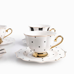 Pocillo Y Plato Contraste Setx4 - Ambiente Gourmet México