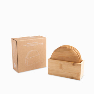 Portavasos Redondo Bambu Setx4 - Ambiente Gourmet México