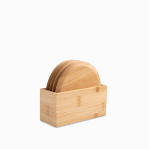Portavasos Redondo Bambu Setx4 - Ambiente Gourmet México