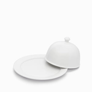 Quesera redonda porcelana - Ambiente Gourmet México