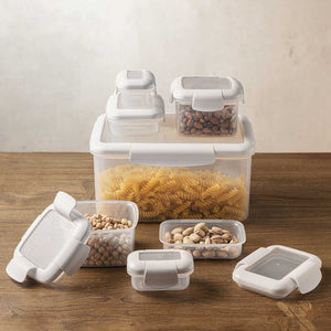 Recipientes Hermeticos Blanco Setx7 - Ambiente Gourmet México