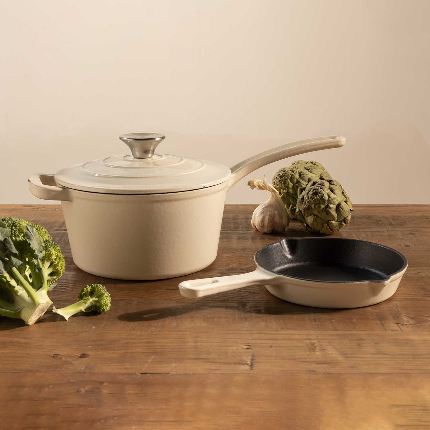Sarten blanco en hierro fundido 16,5cm - Ambiente Gourmet México