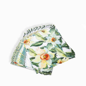 Servilleta flor naranja - Ambiente Gourmet México