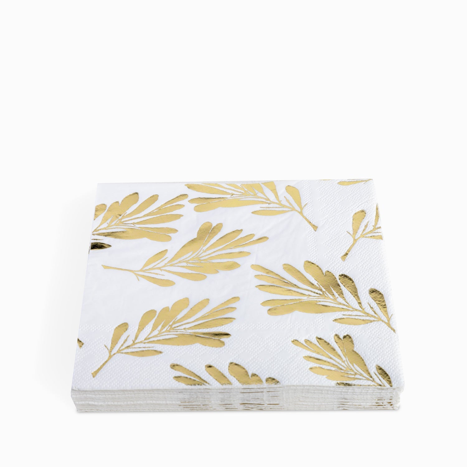 Servilletas hojas doradas - Ambiente Gourmet México