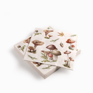 Servilletas hongo set x20 - Ambiente Gourmet México
