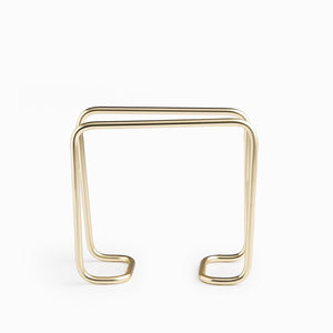 Servilletero Line Dorado - Ambiente Gourmet México