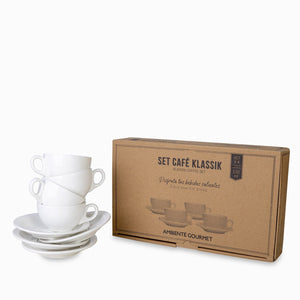 Set cafe klassik 120cc setx4 - Ambiente Gourmet México