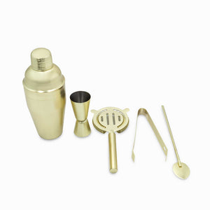 Set cocteles dorado x5 - Ambiente Gourmet México