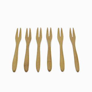 Set de tenedores en bambú - Ambiente Gourmet México