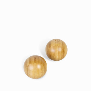 Set para sal y pimienta en bambu - Ambiente Gourmet México