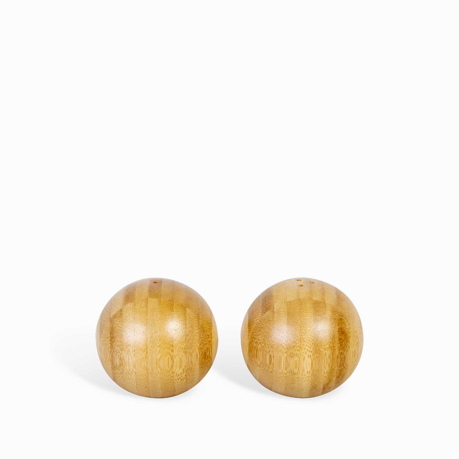 Set para sal y pimienta en bambu - Ambiente Gourmet México