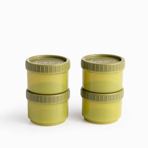 Set Recipientes Para Salsas Verde 40 Ml