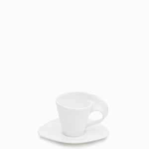 Set Taza y plato caracol pequeño x 8 pcs - Ambiente Gourmet México
