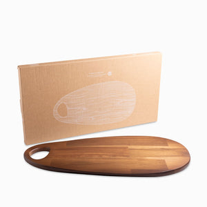 Tabla Acacia Oval 48X24Cm - Ambiente Gourmet México
