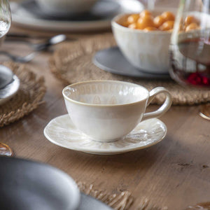 Taza y plato atenea setx4 - Ambiente Gourmet México