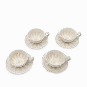 Taza y plato atenea setx4 - Ambiente Gourmet México