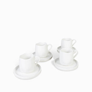 Taza y plato kioto setx4 - Ambiente Gourmet México