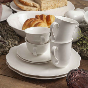 Taza y plato opra 200ml setx4 - Ambiente Gourmet México