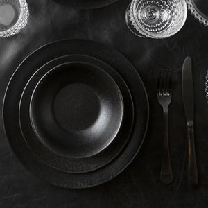 Tazon sopa negro mate - Ambiente Gourmet México