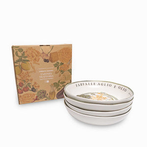 Tazón Trattoria 23cm setx4 - Ambiente Gourmet México