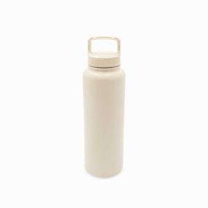 Termo doble pared beige 1 litro - Ambiente Gourmet México