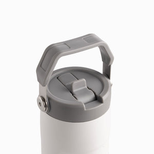 Termo doble pared con pitillo blanco 500ml - Ambiente Gourmet México