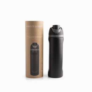 Termo doble pared negro 750ml - Ambiente Gourmet México